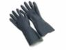 Gloves, 13 inch, Flock Lined, Neoprene, 28 Mil, embossed grip, Large, pair