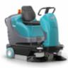 Tennant S680 42" Compact Battery Ride-On Sweeper w/ AGM Batteries, Poly Brush