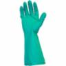 Safety Zone 22 mil Unlined Nitrile Gloves, Green, X-Large
